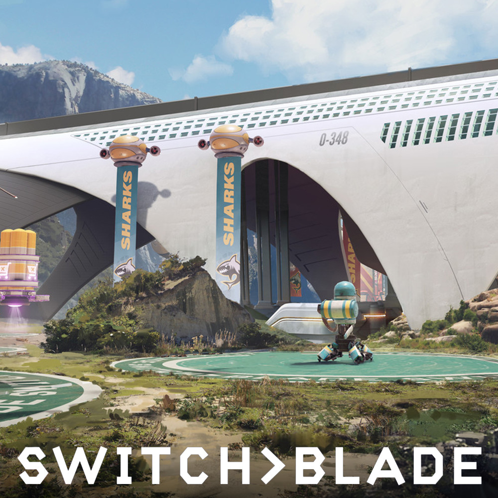 Switchblade - Future Monorail Facility Exterior
