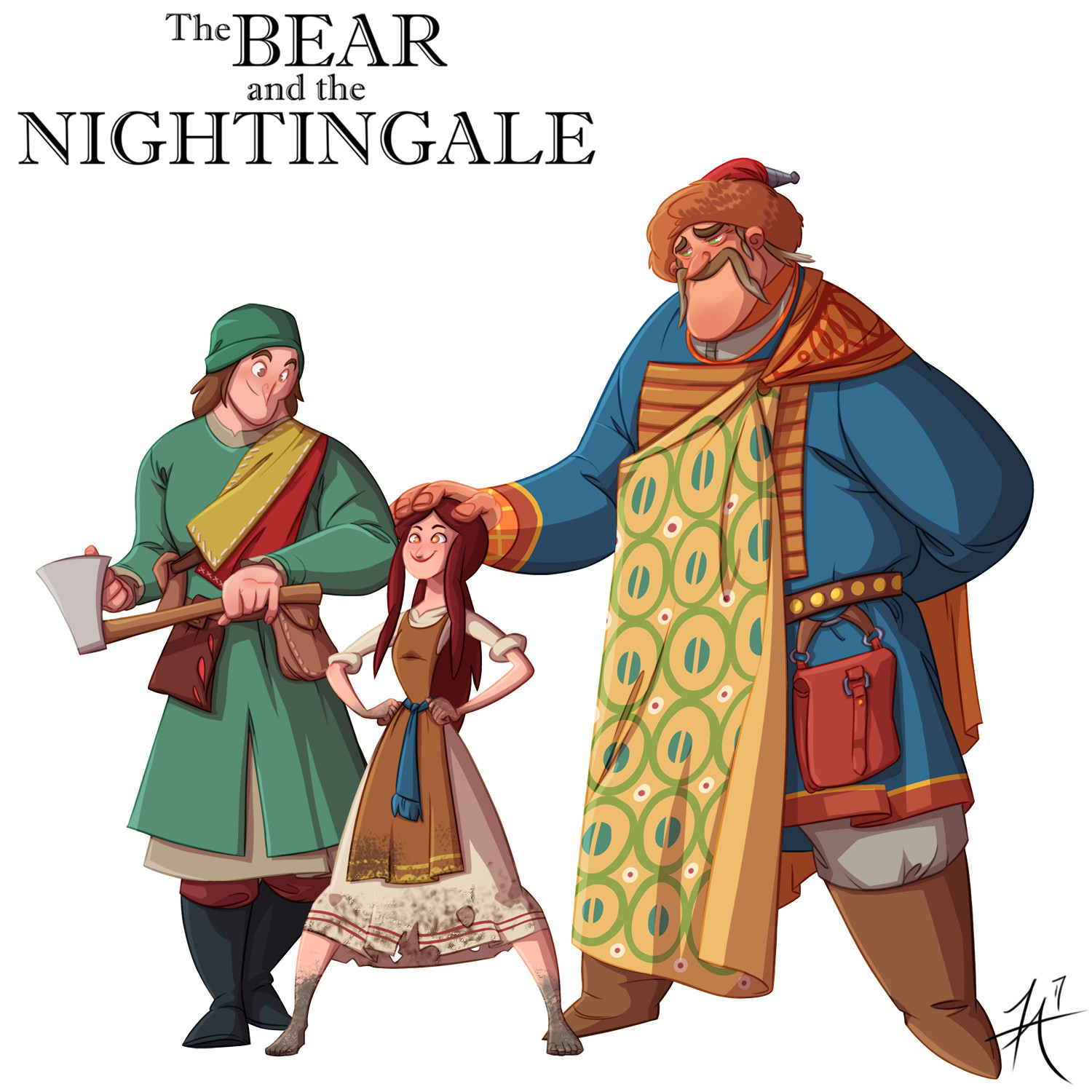 ArtStation The Bear and the Nightingale