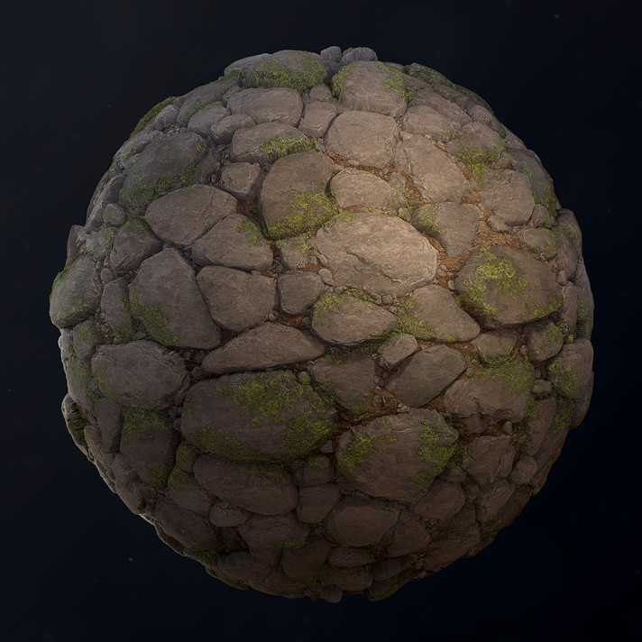 ArtStation - Stone Ground Material