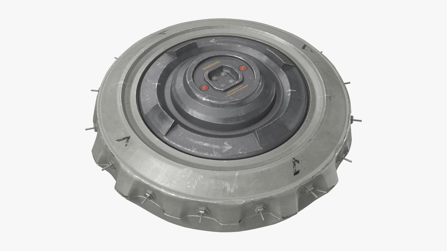Landmine 3D model