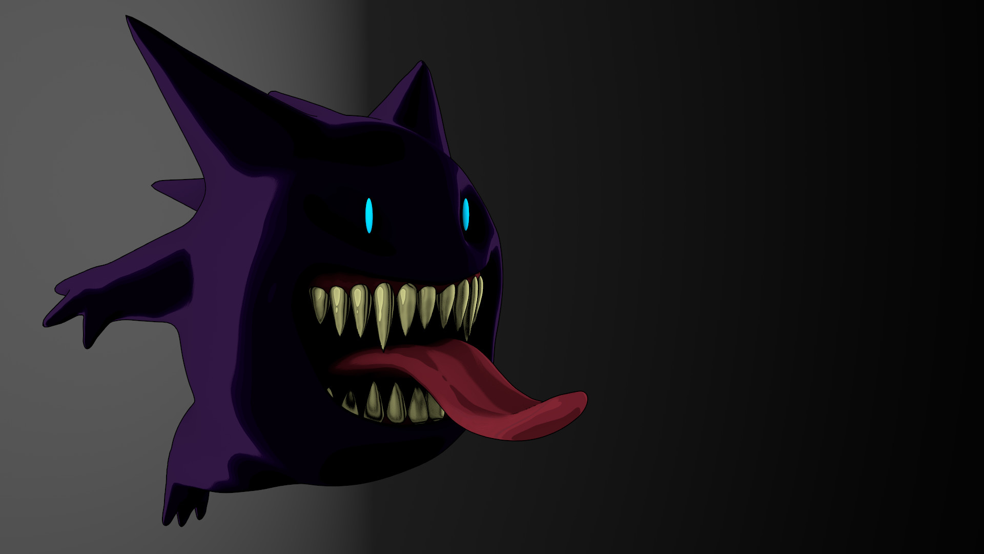 ArtStation - Scary Gengar