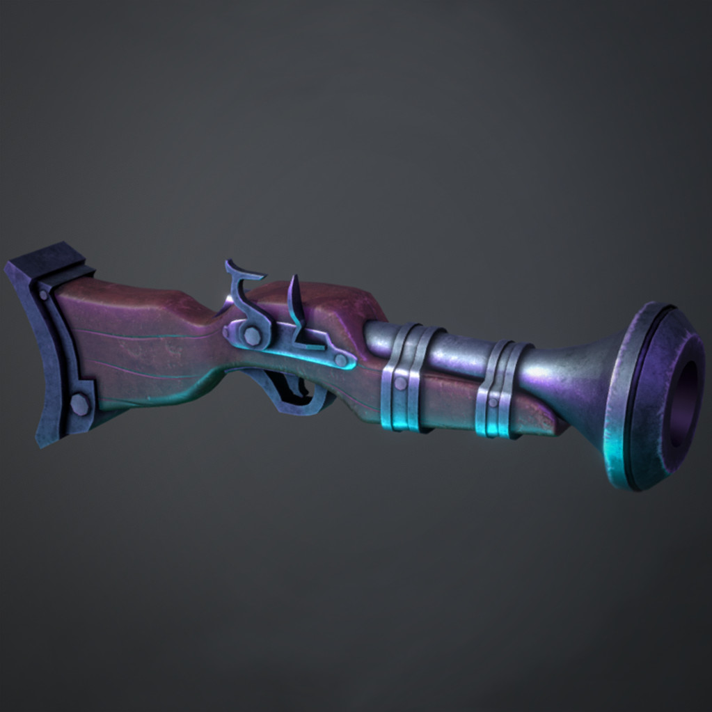 ArtStation Sea Of Thieves Blunderbuss ArtStation Sea Of Thieves Blunderbuss