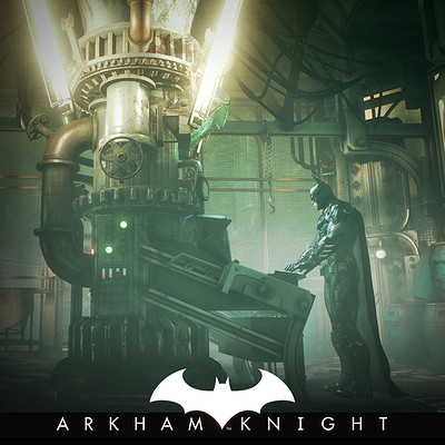 ArtStation - Batman Arkham Knight - Ace Chemicals Tunnel