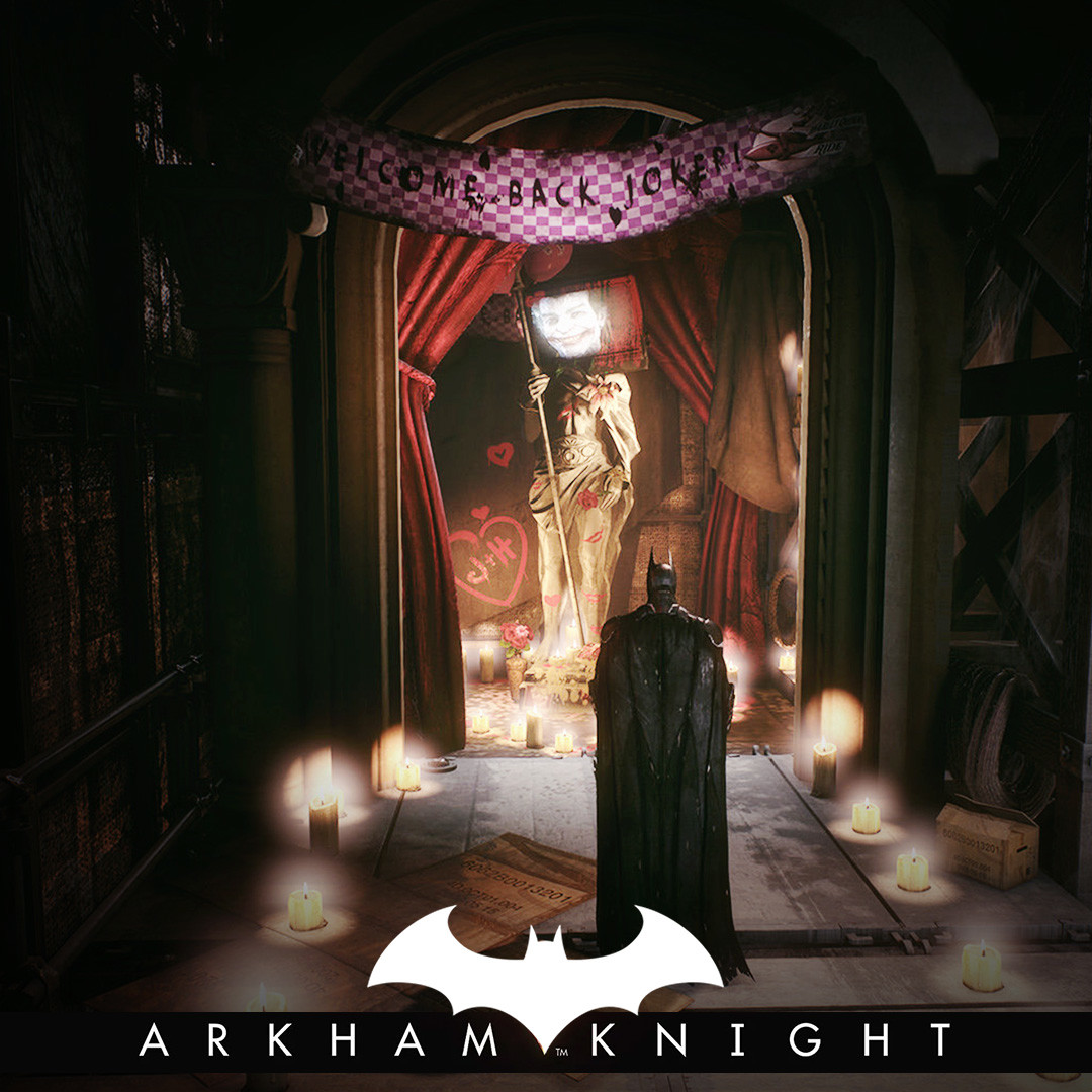 ArtStation - Batman Arkham Knight - Panessa Studios - Joker Shrine