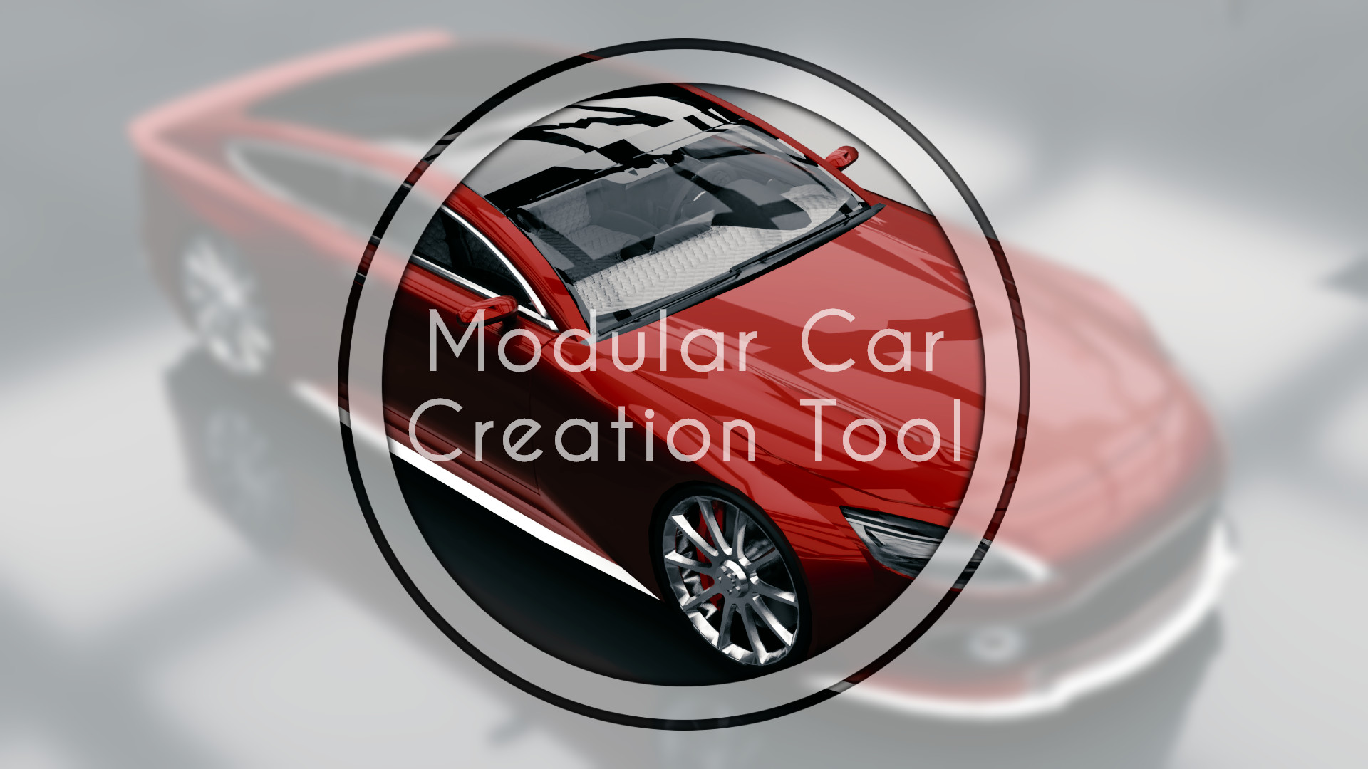 ArtStation Modular Car Creation Tool