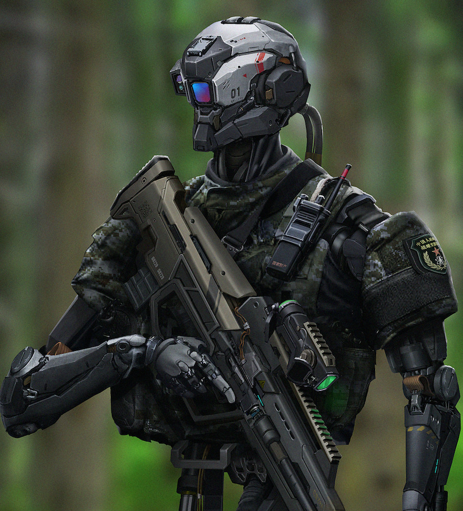 ArtStation - Military robot