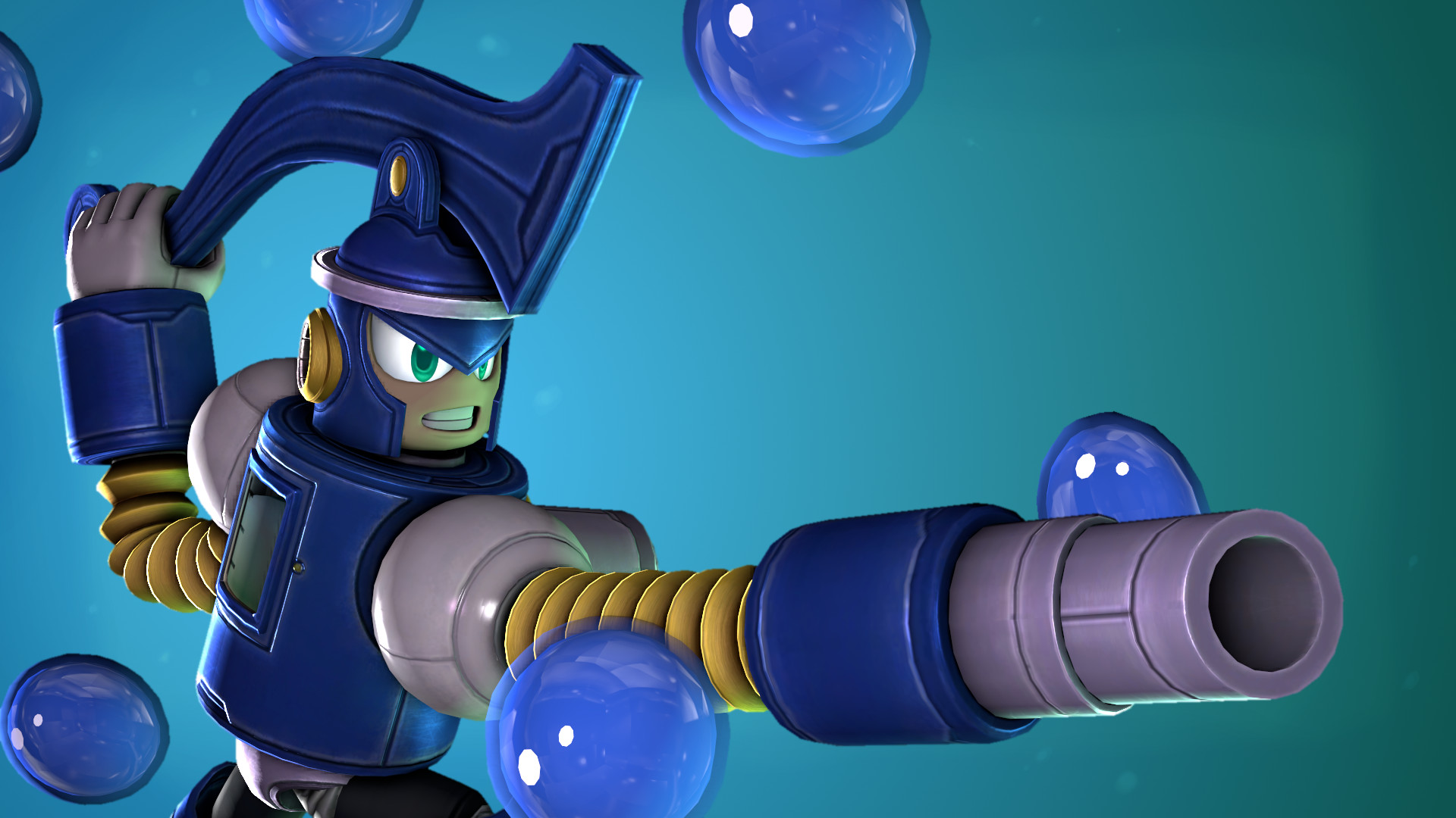 ArtStation - Mega Man 10 - Pump Man