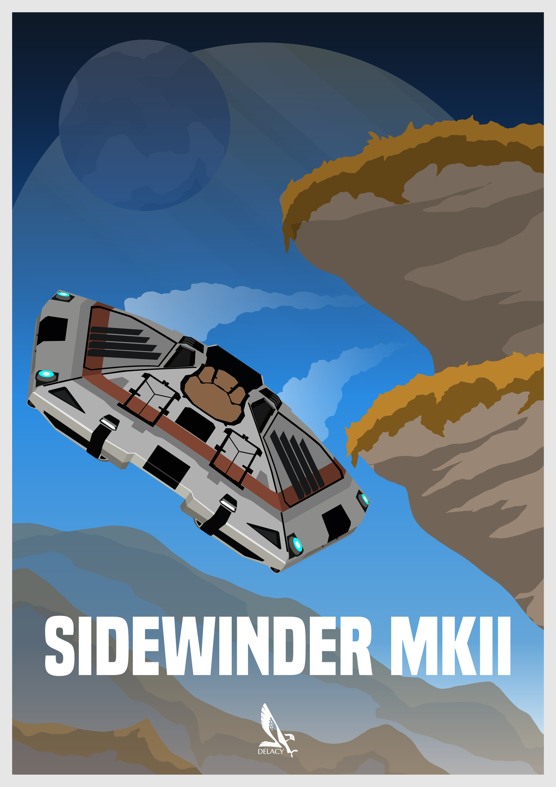 Mathew Maddison Elite Dangerous Sidewinder Mk Ii