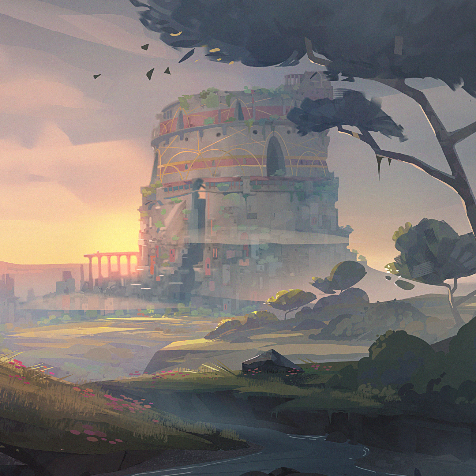 ArtStation - Absolver : Downfall Loading Screen Illustration