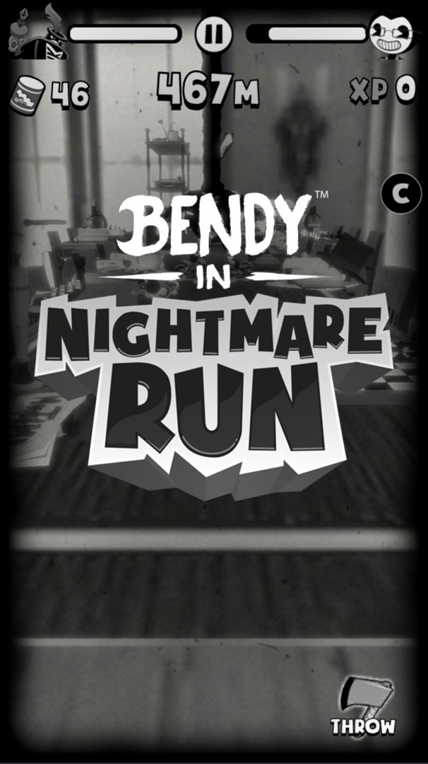 Bendy In Nightmare Run Poster  Bendy and the ink machine