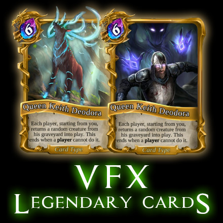 ArtStation - Legendary cards mobile VFX 3