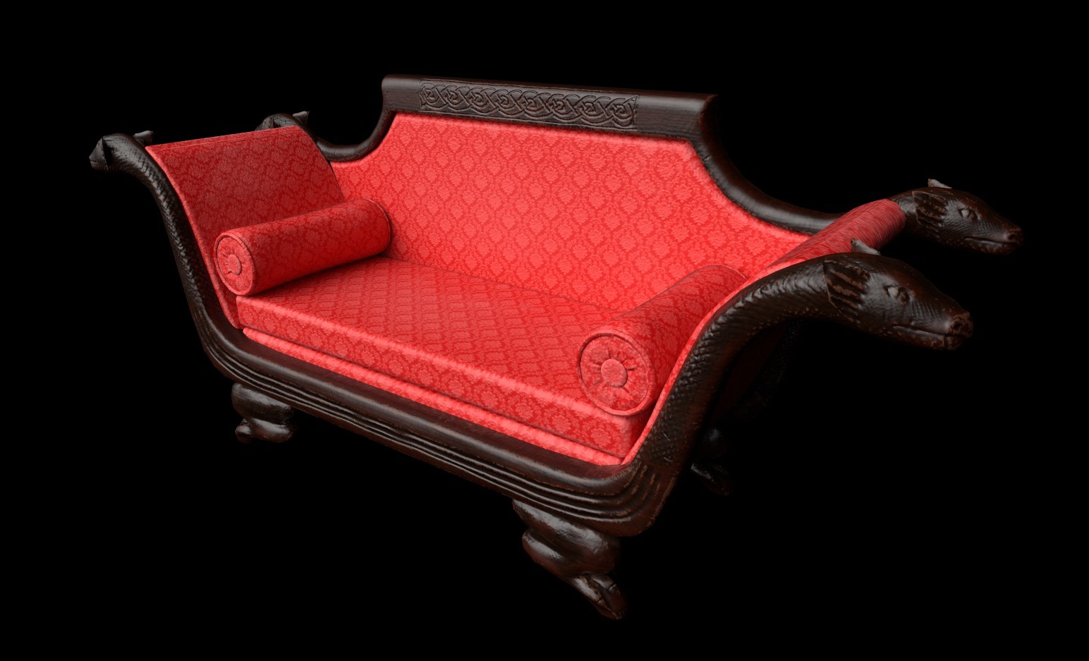 ArtStation Victorian Couch   Emmalee Seguin Victorian Couch 03 