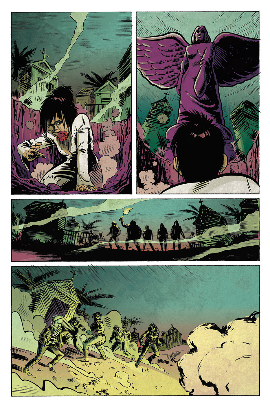 Grindhouse Fairytales Issue #1 - Colouring
