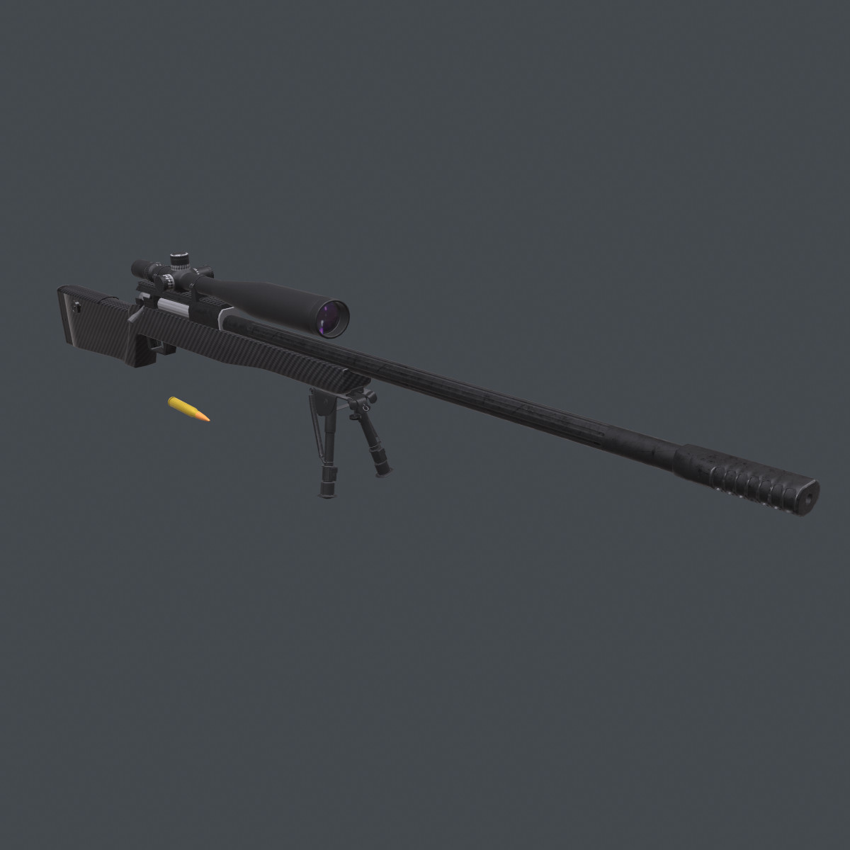 ArtStation - Sniper Rifle SVLK-14