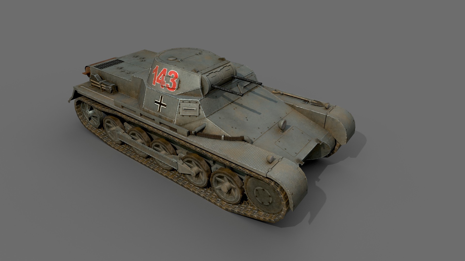 ArtStation - Panzer 1B