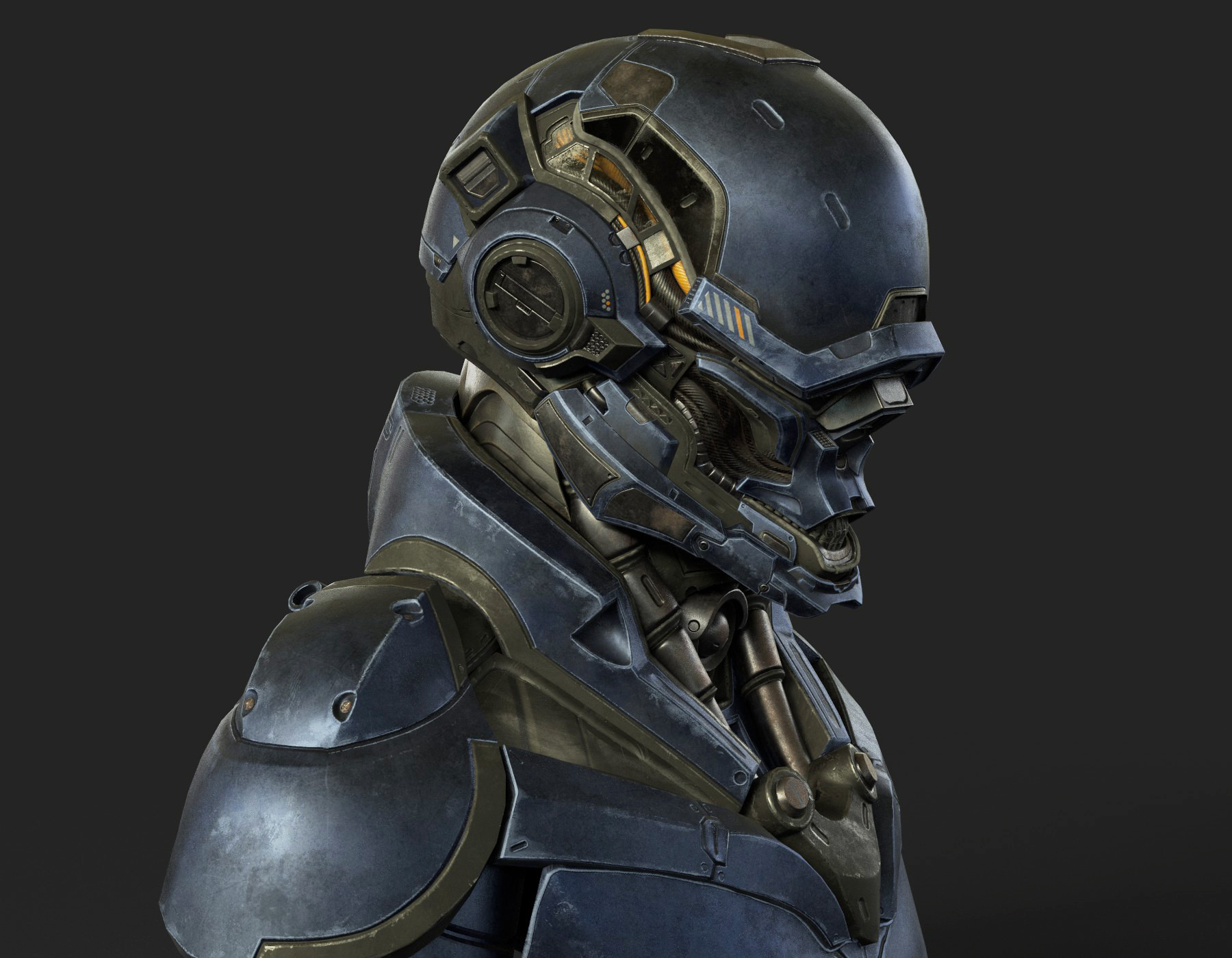 ArtStation - Sci Fi Helmet