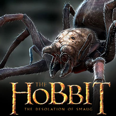 the hobbit mirkwood spiders