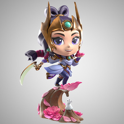 League of Legends Lunar Goddess Diana factory XL Figure