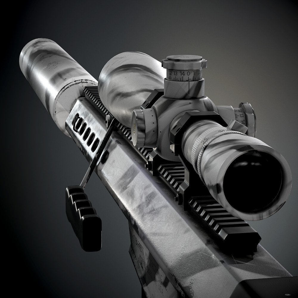 ArtStation - Barrett M82A1