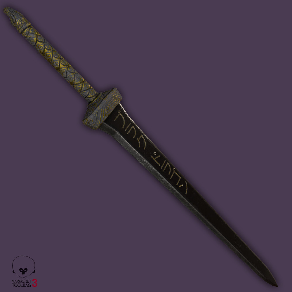 Black Dragon Sword - Omega Artworks