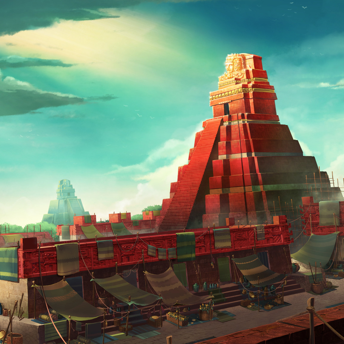 ArtStation - Mayan City