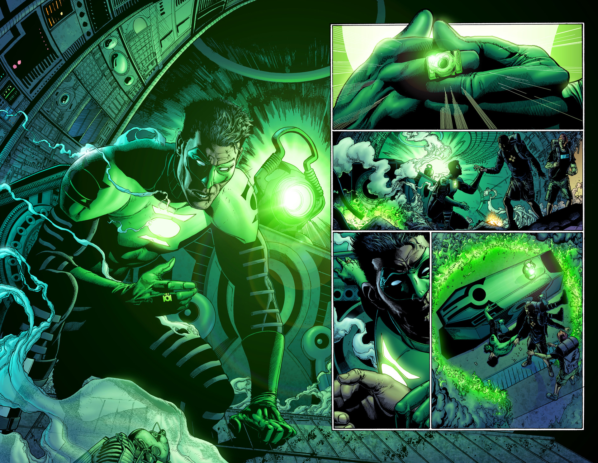 ArtStation - GREEN LANTERN: REBIRTH