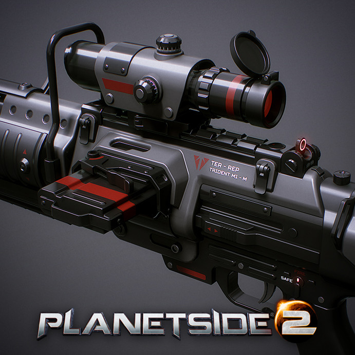 PlanetSide 2 Battle Rifles