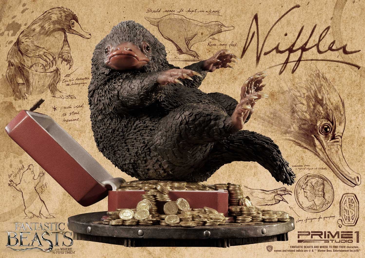 Niffler from <b>Fantastic</b> Beasts, POD 8.