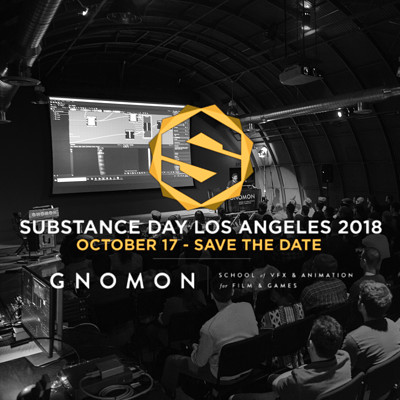 Substance Day Los Angeles 2018 | Gnomon + Allegorithmic