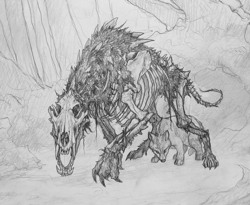 Artstation Mtg Sketches Filip Burburan