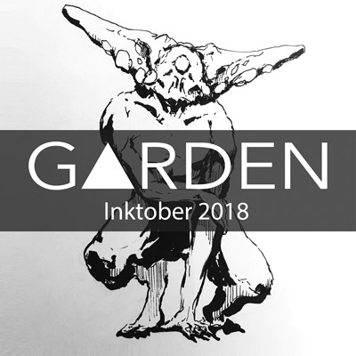 Tom garden inktober 2018 logo