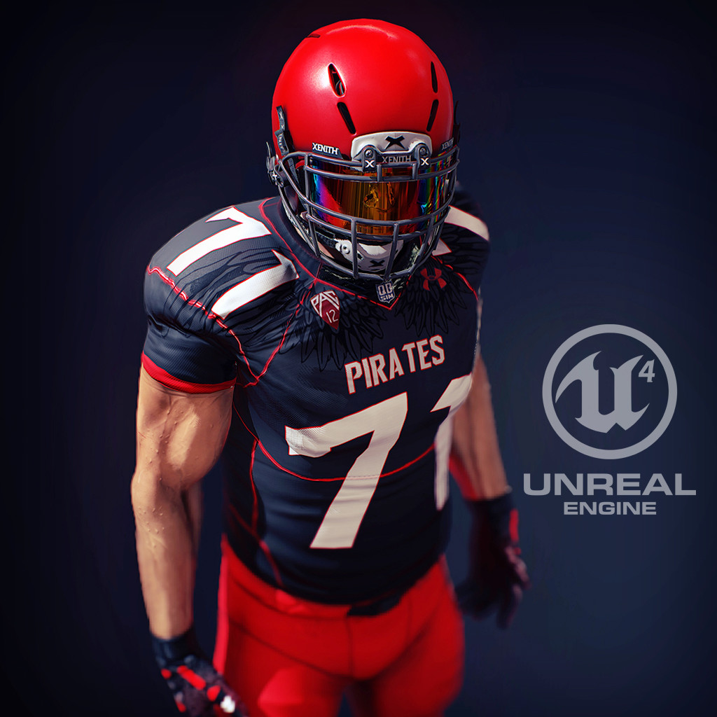 ArtStation - Virtual training simulator for Quarterbacks