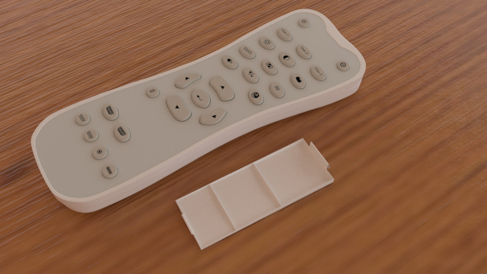 ArtStation Projector Remote (OPTOMA) (WIP)