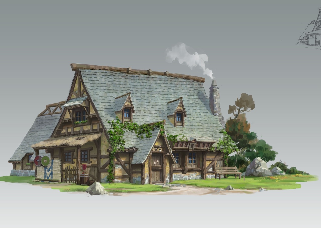 ArtStation - The farmhouse