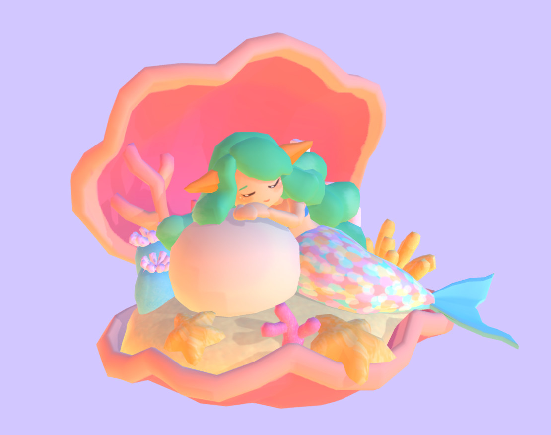ArtStation - Coral Island Mermaid