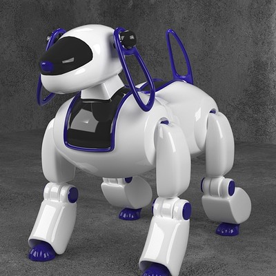 robot dog toy early 2000s