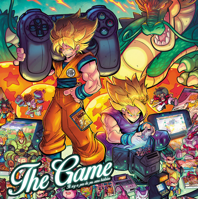 Dragonball Tribute - The Game Magazine Cover Art