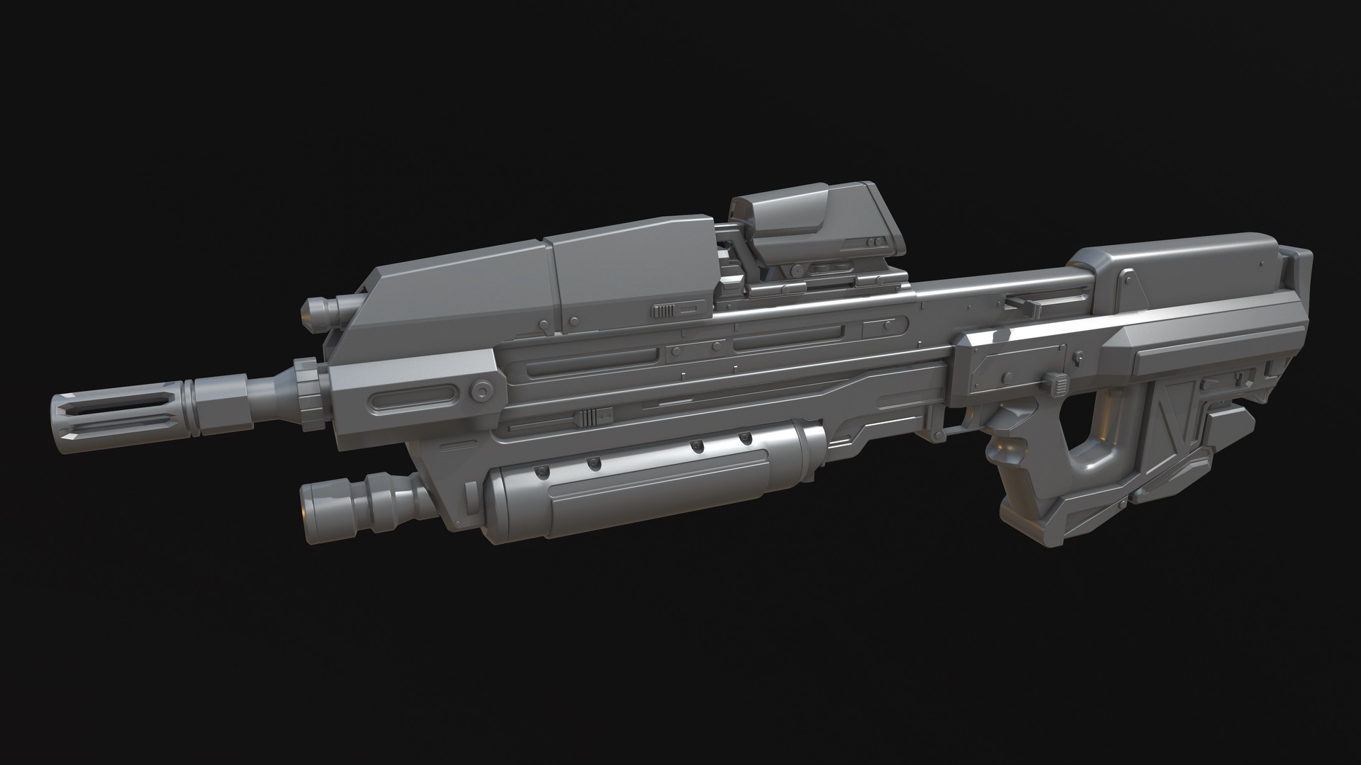 ArtStation - Halo Reach MA37 WIP