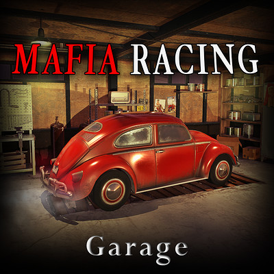 Mafia Racing: Garage / Game Menu [Mobile]