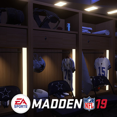 Connor Hollis - Mathis High School Trophy Case (Madden 19)