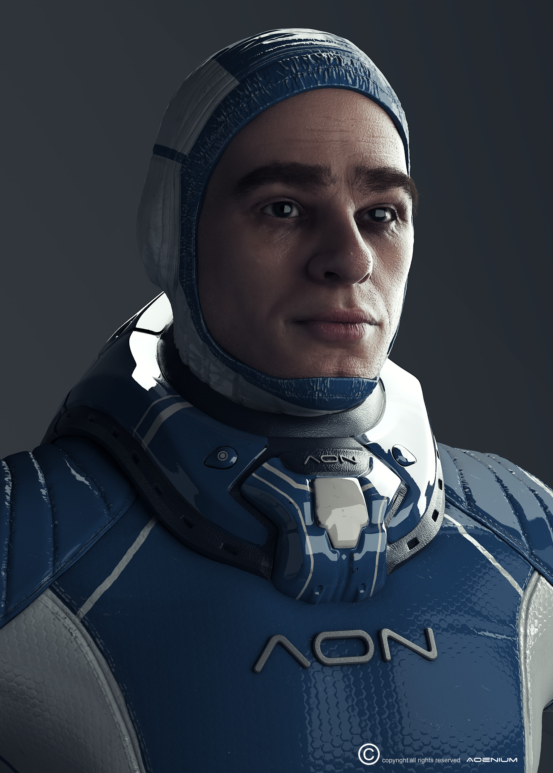 ArtStation - Aoenium Industries SpaceSuit