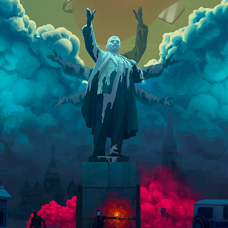 ArtStation - Tribute to IC3PEAK "смерти больше нет"