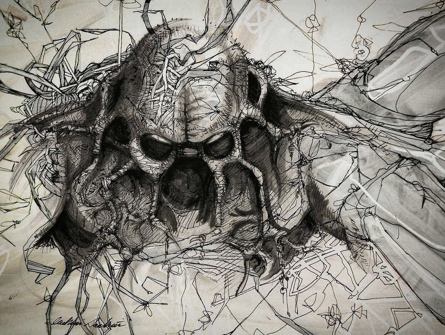 ArtStation - Rugh Character sketch