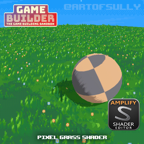 Pixel Grass Shader (asset for 'Game Builder')