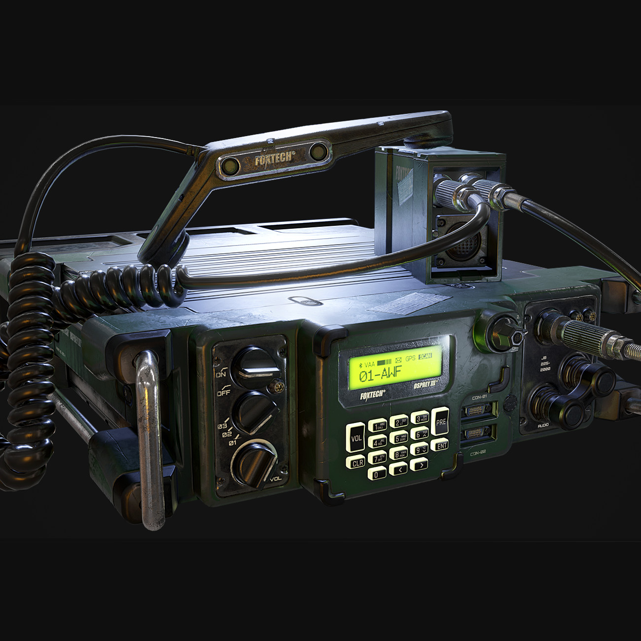 ArtStation - Military Radio