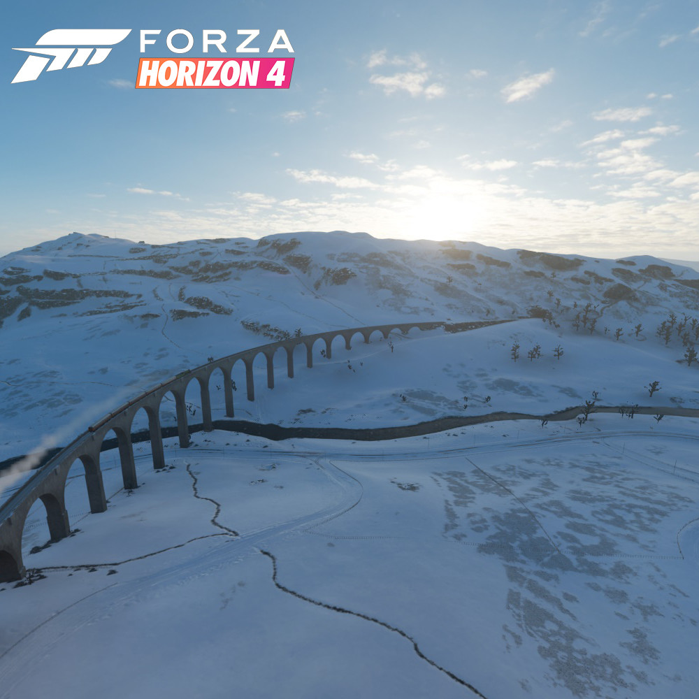 Forza Horizon 4 - Environment Art Winter