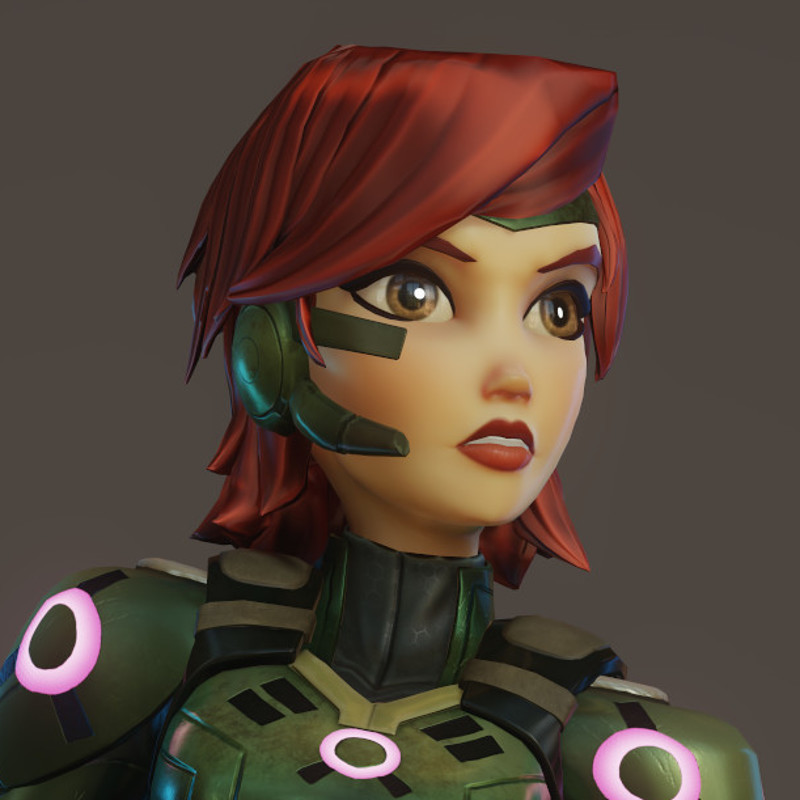 Sci-Fi Soldier