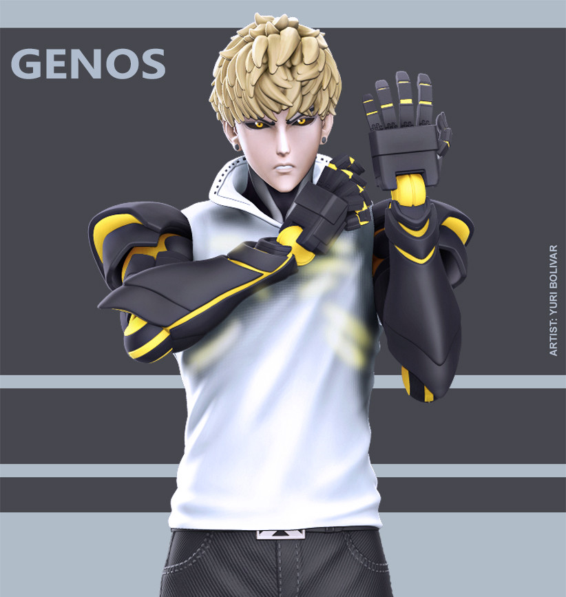 Yuri Bolivar do Monte Malachias Genos One Punch Man