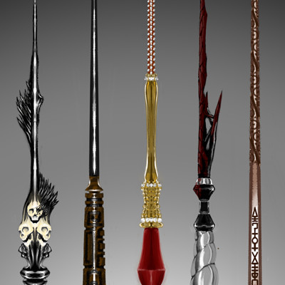 ArtStation - Wand Concept Design: Azkaban Collection