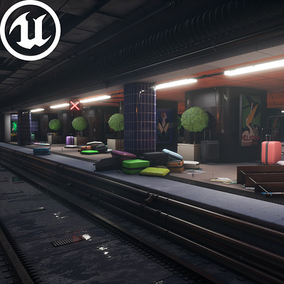 [UE4] Hotel Subway